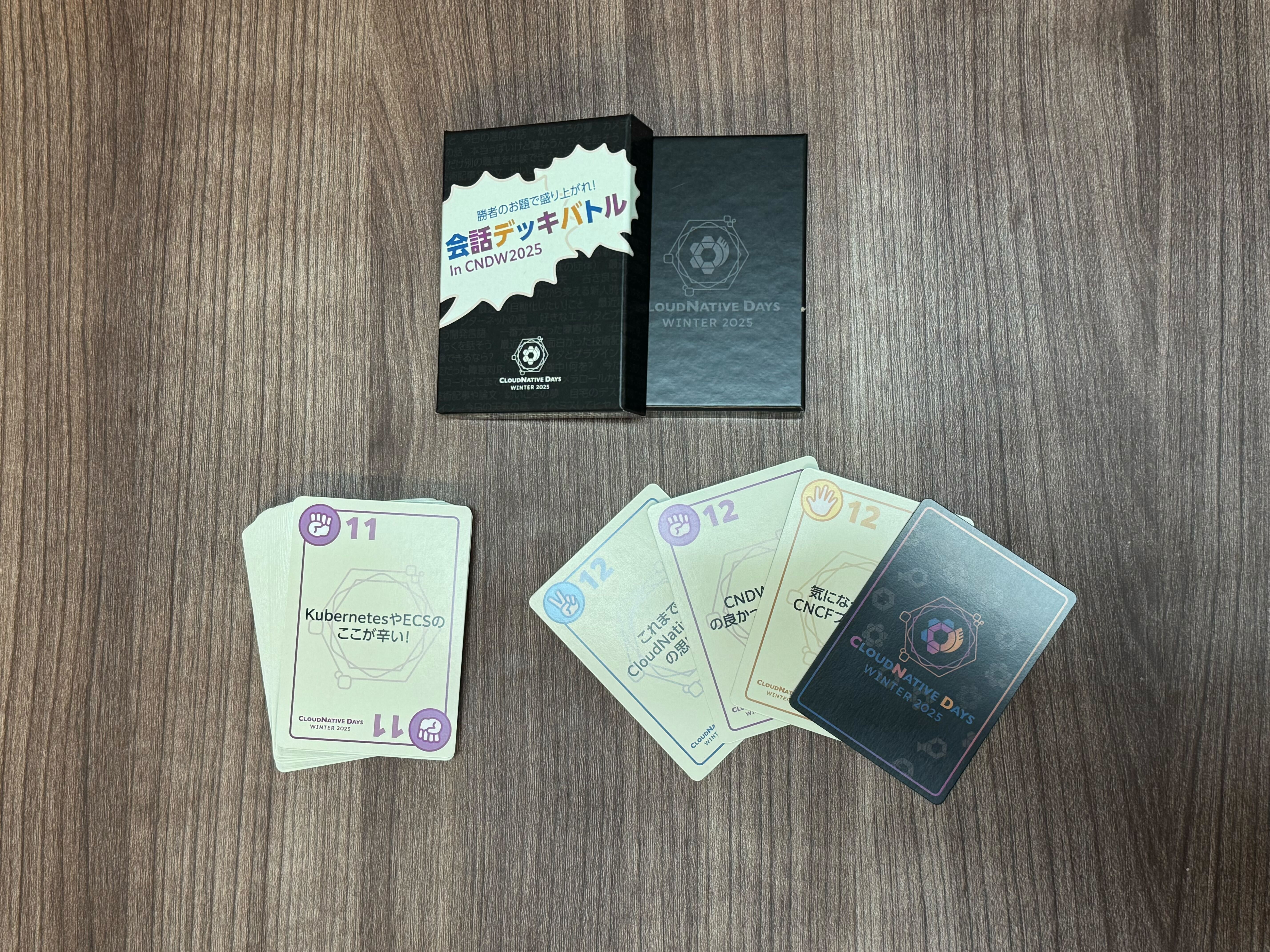 【CNDW2025】会場で会話デッキバトルで交流しよう！